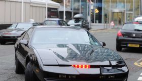 KITT, the car from Knight Rider, out and about in Manchester
