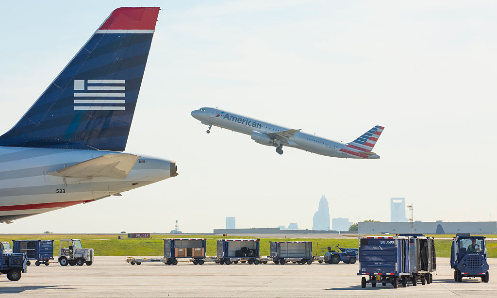 The Logistics Behind The US Airways And American Airlines Merger In Charlotte, NC