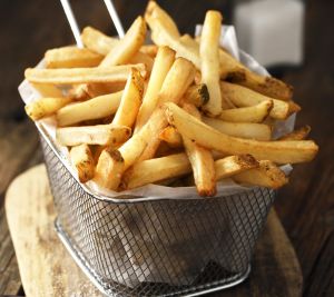 French fries in a basket