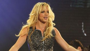 Britney Spears Performs On Jimmy Kimmel Live