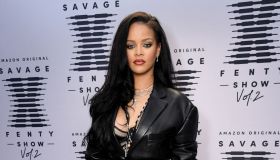 Rihanna's Savage X Fenty Show Vol. 2 presented by Amazon Prime Video Step and Repeat