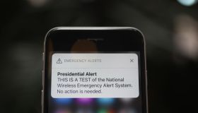 Nationwide Test Of National Wireless Emergency Alert System