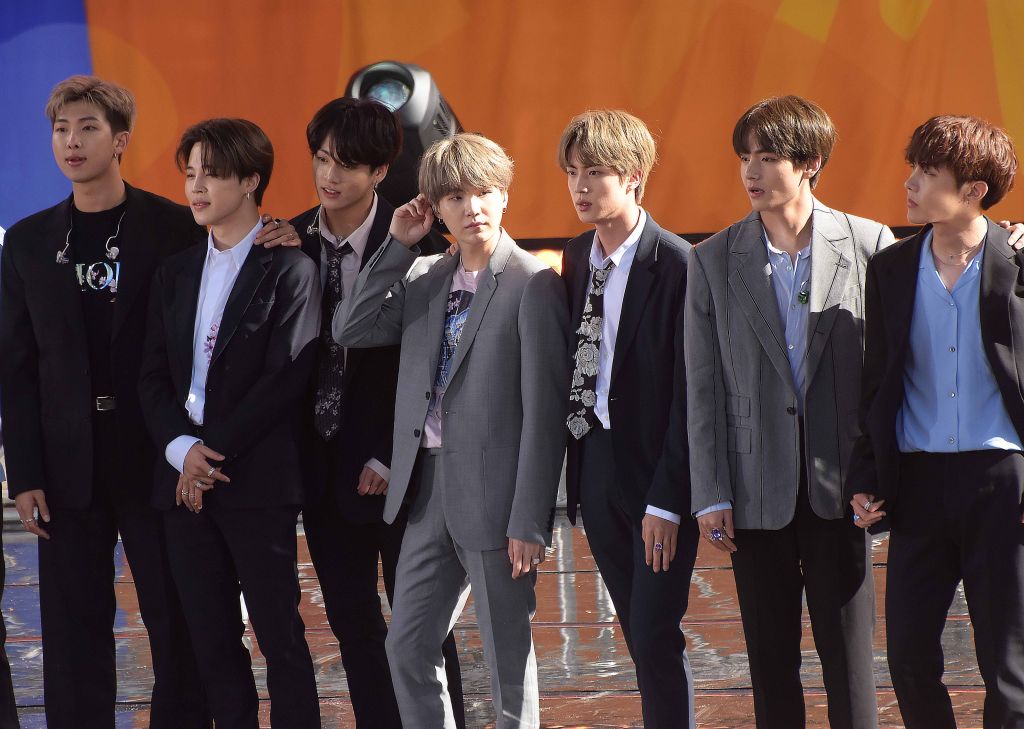 BTS perform at GMA in NYC