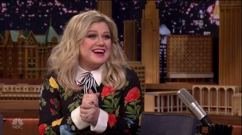 Kelly Clarkson during an appearance on NBC&apos;s &apos;The Tonight Show Starring Jimmy Fallon.&apos;