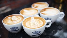 Latte Art at the London Coffee Festival
