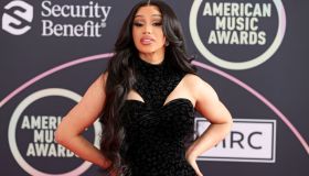 2021 American Music Awards Red Carpet Roll-Out With Host Cardi B
