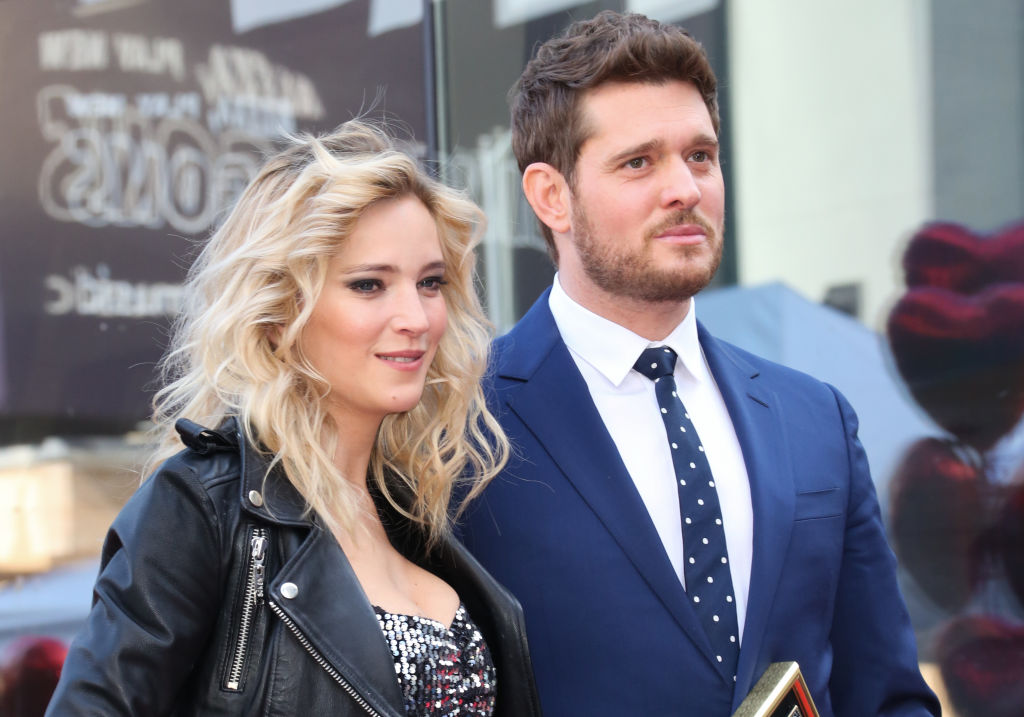 Michael Bublé Honored With Star On The Hollywood Walk Of Fame