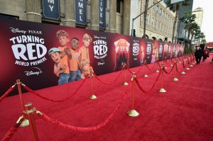 World Premiere Of Disney And Pixar's Turning Red In Hollywood