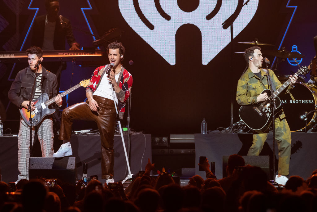 The Jonas Brothers Perform at Hot 99.5's Jingle Ball 2021 in Washington, D.C.
