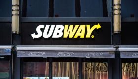 An American fast food restaurant franchise Subway store and...
