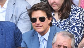 Celebrity Sightings At Wimbledon 2022 - Day 14