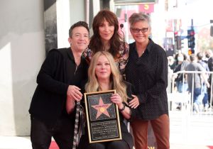 Christina Applegate Honored With Star On The Hollywood Walk Of Fame