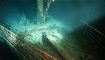 Forepeek of Titanic Shipwreck