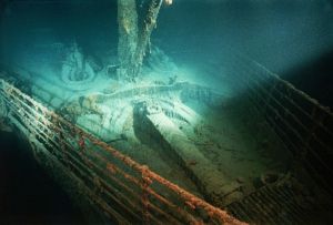 Forepeek of Titanic Shipwreck