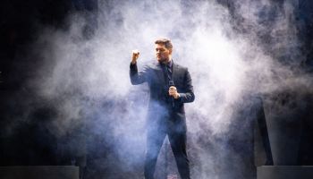 Michael Bublé Performs At The O2 Arena, London