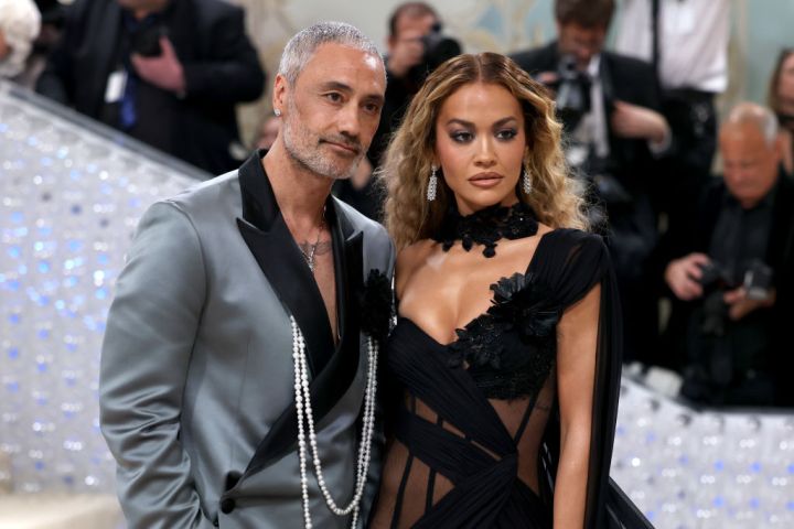 Taika Waititi and Rita Ora