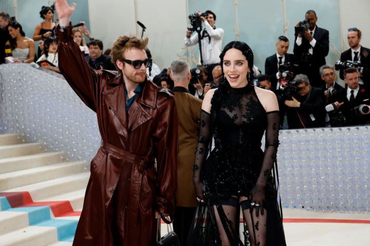 Finneas O'Connell and Billie Eilish