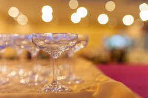 wedding coupe glass