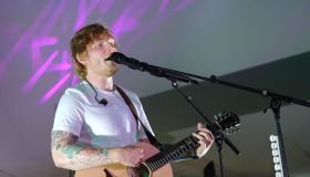 Ed Sheeran Performs Live For SiriusXM At Stephen Talkhouse In Amagansett, NY