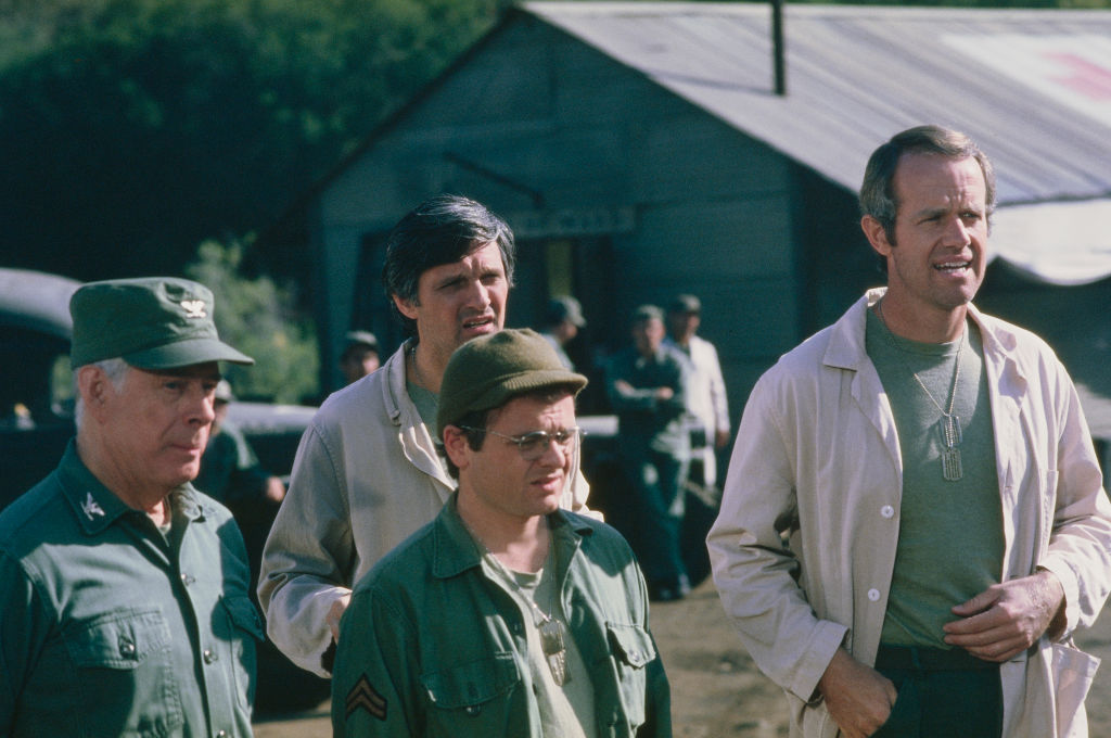 Harry, Gary, Alan And Mike - M*A*S*H Production