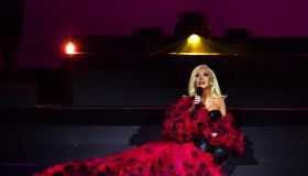 Christina Aguilera Opening Night Show At Voltaire At The Venetian Resort Las Vegas