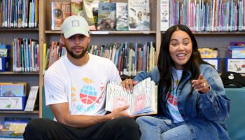 Stephen & Ayesha Curry's Eat. Learn. Play. Launches New Movement While Visiting Lockwood STEAM Academy