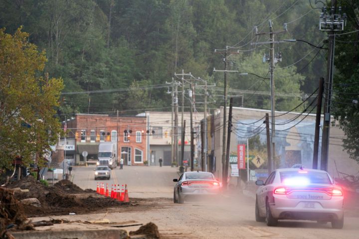 Storm Helene Causes Massive Flooding Across Swath Of Western North Carolina