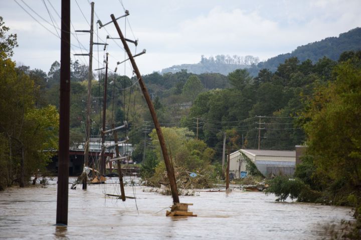 Hurricane Helene Causes Massive Flooding Across Swath Of Western North Carolina