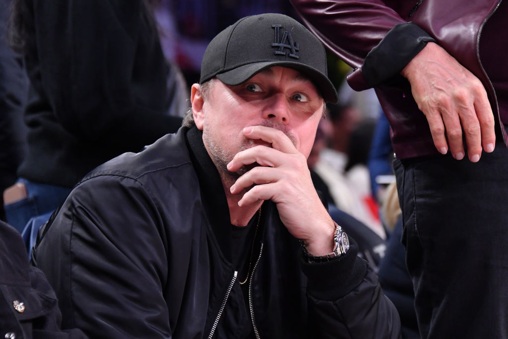 Celebrities At The Los Angeles Lakers Game