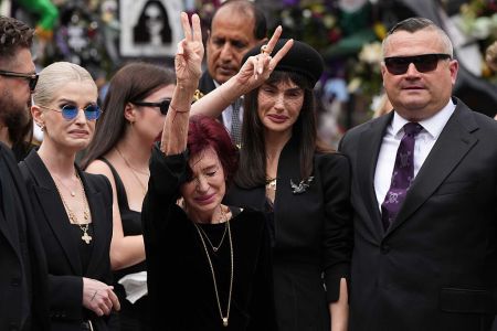 Funeral ceremony for Ozzy Osbourne in Birmingham