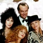On the set of The Witches of Eastwick